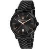 MASERATI Orologio MASERATI Uomo Epoca Datario Acciaio Nero Limited