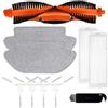 MYAYD 10 PZ di ricambio per Xiaomi Vacuum Mop 2S/Mop-Pro/STYJ02YM/Xiaomi Vacuum Cleaner S12,set di ricambio contiene 1 spazzola principale,2 filtri,2 tamponi,4 spazzole laterali,1 spazzola per la