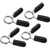 WUDQIJI Chiusure a molla, 4 pezzi, 28 mm, morsetti per bilanciere, morsetti a molla, morsetti per manubri, morsetto per manubri, clip a molla per manubri, esercizi di sollevamento pesi (28 mm)