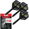 Target Darts Luke Littler K Flex Alette e Sistema di Aste, No.6 (Medio, 33mm) | Confezione da 3 Alette Kflex all in One, The Nuke Player Edition Accessori Freccette | Freccette K-Flex