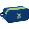 Safta Munich North - Scarpiera media, multiuso, portatodo, sport, estrazione, calcio, comoda e versatile, 29 x 14 x 15 cm, Blu navy, M, Casual