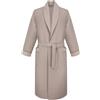 R Revise Revise RE-519 - Accappatoio da uomo, universale, 100% cotone, motivo a nido d'ape, elegante, leggero, beige., XXXXL