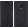 OKZone Cover per Motorola Moto G9 Play/E7 Plus/G9, Custodia Flip Pelle Portafoglio Magnetica Libro con Slot Schede, Slim Silicone TPU Bumper Wallet Supporto Case Antiurto Cover (Nero)