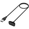 TECHGEAR Caricatore per Fitbit Charge 5, Sostituzione USB Cavo di Ricarica Caricabatteria Dock Adattatore per Fitbit Charge 5 Cardiaca & Tracker di attività Fitness