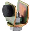 Helm BINARIO Stopper Casco 100 P, Acciaio giallo passivato; 1 pezzi