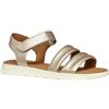 Geox D DANDRA C, Sandalo Piatto Donna, Lt Gold, 41 EU