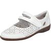 Rieker 47675, Ballerina Donna, Bianco, 43 EU
