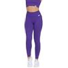 FGM04 Donna - Leggings Nikita Basic Fascione Alto (IT, Testo, XS, S, Regular, Regular, Standard, Nero)