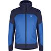MONTURA Seed Hooded Jacket, Giacca da Uomo, antivento e idrorepellente, per trekking e arrampicata (IT, Testo, L, Regular, Regular, B. Blue/Graphite Blue)