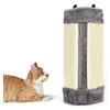 Nobleza - Tiragraffi per gatti in Sisal angolare, ideale per l'angoli della parete o divano. Colore Grigio, L41 * L24 * 2.5H cm.