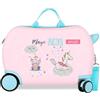 Enso Magic Unicorn Valigia per bambini rosa 45 x 31 x 20 cm Rigido 1,8 kg Chiusura a combinazione laterale ABS 1,8 kg 27,9 L Bagaglio a mano, Rosa, Taglia unica, Valigia per bambini