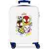 Disney Joumma Marvel Team Spidey Valigia da cabina bianca 38 x 55 x 20 cm Rigido 2 kg Chiusura a combinazione laterale ABS 2 kg 35 L Bagaglio a mano, bianco, Taglia unica, Valigia cabina