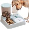 Nuyhadds Alimentatore Automatico Per Gatti - Distributore Di Acqua Per Animali Domestici, Distributore Di Cibo Per Gatti | Ciotola Automatica Per Acqua Per Animali Domestici, Ciotola Automatica Per Acqua Per A