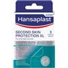 Beiersdorf SpA Hansaplast Second Skin Protection XL 3, Grandi cerotti con capsula curativa, 3 pezzi da 6 x 7 cm pz Cerotto