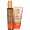 Laboratoire Nuxe Italia Srl NUXE SUN Duo Olio Solare abbronzante ad Alta Protezione SPF30 per Viso e Corpo + Latte Fresco Doposole 100ml 1 pz Set
