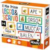 HEADU - Il Mio Primo Leggo e Scrivo, Imparo a Leggere e Scrivere a tre anni, Un Gioco Educativo per Bambini dai 3 ai 6 anni, Made in Italy