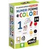 HEADU - Flashcards Parlanti Numeri, Forme e Colori, Sviluppa la Logica dei più Piccoli, Gioco Educativo Bambini 2 3 4 anni, Idea Regalo Bambino Bambina, Regalo Natale Pasqua Compleanno, Made in Italy