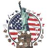 Iconic Puzzles - Statua della Libertà, Puzzle di Legno 100% sostenibile, regalo per adulti e bambini, taglia M, 270 Pz