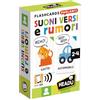 HEADU - Flashcards Parlanti Suoni, Versi e Rumori - 4 Giochi per i più Piccoli, Gioco Educativo Bambini 2 3 4 anni, Idea Regalo Bambino Bambina, Regalo Natale Pasqua Compleanno, Made in Italy