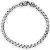 ALFIERI & ST. JOHN 925 Bracciale alfieri man uomo catena minimal in argento
