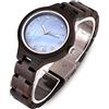 RORIOS Orologio in legno per donna e uomo Orologio Luminoso Orologio Analogico Al quarzo con Cinturino in Legno 100% Naturale Leggero Orologio in Legno Donna/Uomo