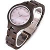 RORIOS Orologio in legno per donna e uomo Orologio Luminoso Orologio Analogico Al quarzo con Cinturino in Legno 100% Naturale Leggero Orologio in Legno Donna/Uomo