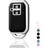 OFF WE GO Custodia Chiave Cover Chiave Guscio Chiavi per Suzuki Swift V Waggon R Monopoly Maruti Dzire Ignis Swift Embona XL7 Sport Coprichiave TPU Copri Chiavi Telecomando Portachiavi, Argento Nero