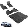 3W Set 4 di Tappetini per Benz GLC X254 2023-2026(non per Coupe) in Thorex™ e Tappetino per Bagagliaio su Misura, Facile da Pulire Tappeti per Auto Resistente e Tappeto Bagagliaio Antiscivolo