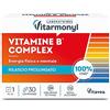 Vitarmonyl Vitamine B Complex - Energia Fisica e Mentale - Integratori Stanchezza - Multivitaminico - Vitamina B - Senza Zuccheri - 30 Compresse - Vitarmonyl