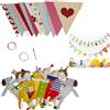 Syiyunran Buon Compleanno Festoni Decorazioni - 1 Pezzi Ogni Triangolo Tirare Bandiera e Umana Festone, Adatto per il Dei Bambini, Luna Piena Del Bambino, Decorazione Settimanale Addobbi