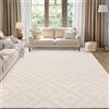 Enyhom Tappeto Salotto Moderno 200 x 290 cm, Grande Morbido Tappeti Salotto Geometrico Antiscivolo Tappeto Sala, Antimacchia Tappeto Soggiorno per Camera da Letto, Cucina, Salotto