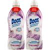 Deox - Ammorbidente Lavatrice Concentrato, Capi Morbidi e Profumati, con Tecnologia Fresh Protection, Fragranza Campo di Lavanda, 45 Lavaggi x 2 Confezioni