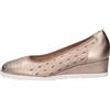 Cinzia Soft Decolleté Bronzo in Pelle con Zeppa Bassa - IV14961SS 001 - Taglia 40