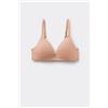 Tezenis Reggiseno Triangolo Leggermente Imbottito Cotone Organico London Donna Naturale