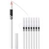 JCUGSBS 6PCS Matita per eyeliner bianca Matita per eyeliner morbida per evidenziatore, Stick illuminante per occhi sdraiato, Matita per ombretti impermeabile ipoallergenica
