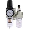 ORAZIO Regolatore Filtro Compressore d'Aria1/4, Qualità industriale ORAZIO Separatore di Umidità Dell'acqua Separatore d'Olio Lubrificatore Rimozione Dell'umidità per Utensili Pneumatici
