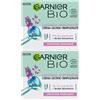 Garnier Bio Crema Giorno Antirughe Viso con Olio di Lavanda e Acido Ialuronico Rimpolpante e Rassodante - 2 Barattoli da 50ml