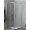Grandform/Kinedo Box Doccia FastPlus 110x70 Apertura Scorrevole ad Angolo ALTEZZA SU MISURA