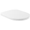 Villeroy & Boch Architectura Sedile WC - Coperchio telo. Bianco lucido extra lrge Duroplast - Sedile telo. cerniere in acciaio inox. - Coperchio waters resis. forma D hte qualità - Pezzo rech. orig.