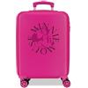 Disney Joumma Disney Minnie Line Valigia da cabina rosa 38 x 55 x 20 cm Rigido 2 kg Chiusura a combinazione laterale ABS 2 kg 35 L Bagaglio a mano, Rosa, Taglia unica, Valigia cabina