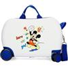Disney Joumma Mickey & Minnie Valigia per bambini Multicolore 45 x 31 x 20 cm Rigido 1,8 kg Chiusura a combinazione laterale ABS 1,8 kg 27,9 L Bagaglio a mano, multicolore, Taglia unica, Valigia per