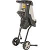 BlackStone SHRED 45 BL - Biotrituratore elettrico - Coltelli reversibili e sacco di raccolta