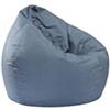 BriskyM Pouf per Bambini e Adulti, Imbottita, Impermeabile, per Interni ed Esterni Sedia da Gioco e Sedia da Giardino, Senza Imbottitura (Grigio, 1)