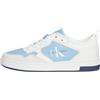 Calvin Klein Jeans Basket Cupsole Low Lth ML YM0YM00574, Sneaker con Suola Uomo, Blu (Dusk Blue/Bright White/Peacoat), 40 EU