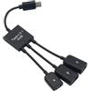 fxwtich Cavo adattatore da tipo c a USB cavo convertitore preciso portatile nero