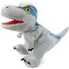 LOMTRATS Dinosauri Marionette a Mano per Bambini,Triceratopo e Tyrannosaurus Rex con Bocca Aperta,per Raccontare Storie,Insegnare,Regali di Compleanno