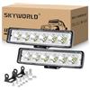 SKYWORLD 6 pollici 18W Fari Led Trattore 12V 2 pezzi,Impermeabilità IP67 Spot Luci di Lavoro a LED Faretto Led 12V per Auto Trattore Camion SUV UTE ATV Barca 4x4 Veicoli