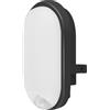 ANWIO Lampada da Esterno con Sensore di Movimento 12W,Applique da Esterno 900LM,Plafoniera LED Impermeabile da Parete IP54,luce esterna con rilevatore di movimento Bianca Neutra 4000K,Pacco da 1 Unità