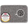 Astra Tappeto antisporco interno 40x60 cm - Zerbino lavabile antracite 100% cotone - Entra ASSORBENTE - Tappetino antiscivolo facile da pulire