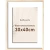 kollyseek noir 30x40cm cornice foto in legno massello con cornice pino Passpartout black